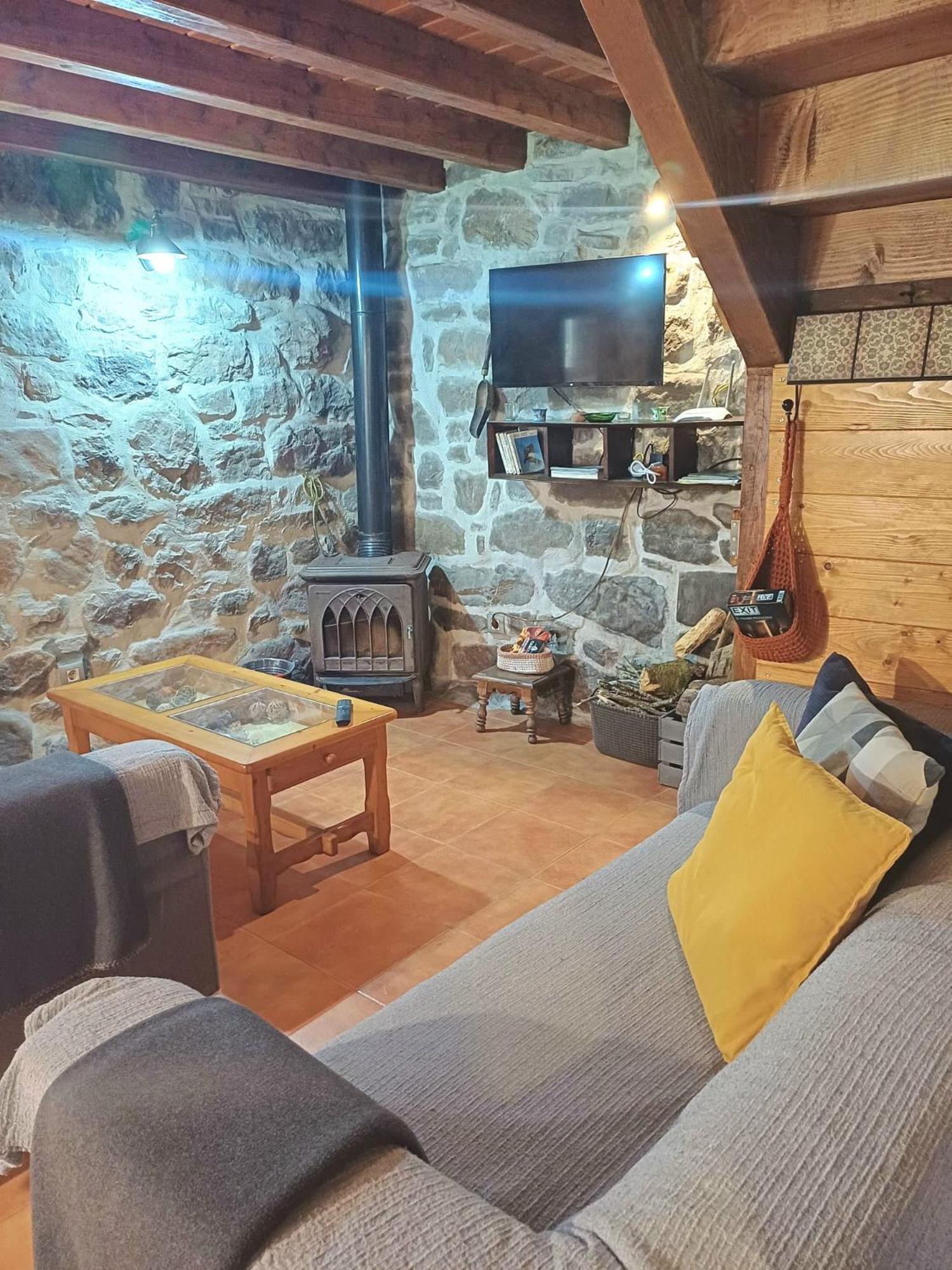 La Cabana Del Rio San Roque de Ríomiera Eksteriør bilde